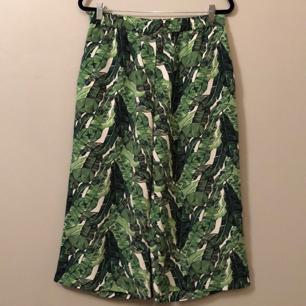palazzo palm leaves pant